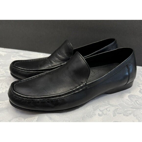 Cole Haan Men’s 10.5M Leather Ransford Venetian‎ ll Moccasin Dress Shoe Comfort - Picture 1 of 10